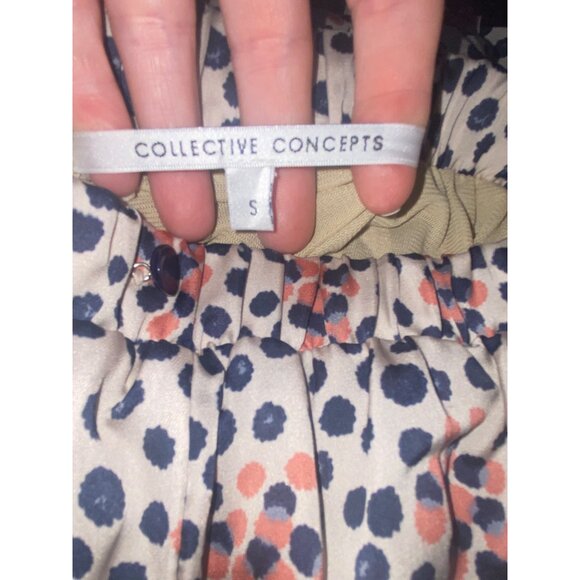 Collective Concepts Vintage Strapless Romper Jumpsuit With Liner Shorts Size Sma - Picture 6 of 6